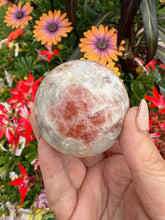 Load image into Gallery viewer, Sunstone and Moonstone Sphere 5.5cm Diameter
