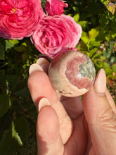 Load image into Gallery viewer, Rhodochrosite Sphere 2.8cm Diameter
