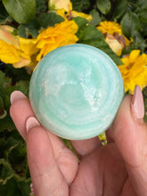 Load image into Gallery viewer, Pistachio Calcite Sphere  5.1cm Diameter
