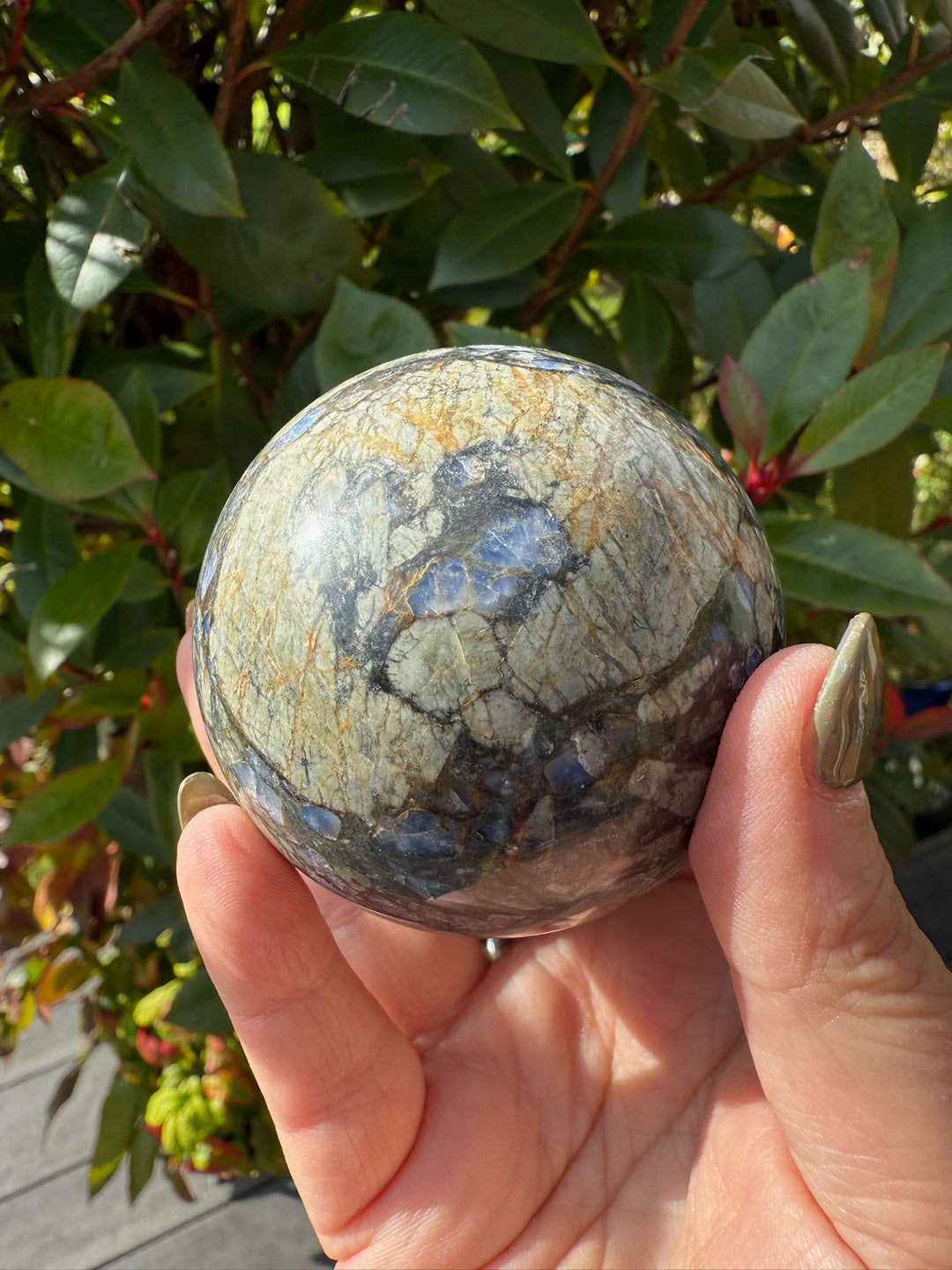 Que Sera Llanite Sphere 6.2cm Diameter