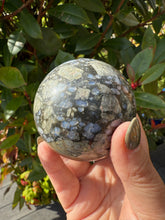 Load image into Gallery viewer, Que Sera Llanite Sphere 6.2cm Diameter
