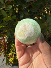 Load image into Gallery viewer, Pistachio Calcite Sphere 5cm Diameter
