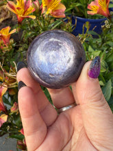 Load image into Gallery viewer, Purple Mica Lepidolite Sphere 4.2cm Diameter
