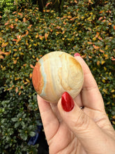 Load image into Gallery viewer, Polychrome Jasper Sphere 5.3cm dia
