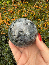 Load image into Gallery viewer, Larvikite Sphere 6.8cm dia
