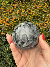 Load image into Gallery viewer, Larvikite Sphere 6.8cm dia
