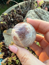 Load image into Gallery viewer, Sunstone and Moonstone Sphere 3.9cm dia
