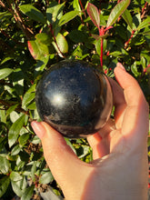 Load image into Gallery viewer, Black Tourmaline Sphere 6.8cm Dia
