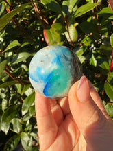 Load image into Gallery viewer, Turquoise and Chrysocolla Sphere 4cm Dia
