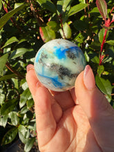 Load image into Gallery viewer, Turquoise and Chrysocolla Sphere 4cm Dia
