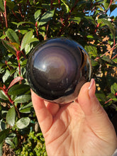 Load image into Gallery viewer, Rainbow Obsidian Sphere 6.6cm
