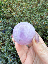 Load image into Gallery viewer, Uv Reactive Kunzite Sphere 4.6cm Dia
