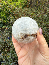 Load image into Gallery viewer, Rare UV Reactive Hackmanite Sphere 6.8cm Dia
