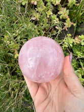 Load image into Gallery viewer, Rose Quartz Sphere 7.5cm Dia
