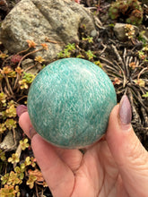 Load image into Gallery viewer, Amazonite Sphere 5.7cm Dia
