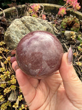 Load image into Gallery viewer, Stawberry Quartz Sphere 5.6cm Dia
