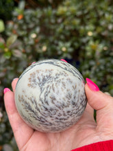 Load image into Gallery viewer, Infinite Stone Serpentine Sphere with Dendrities 6.5cm Dia

