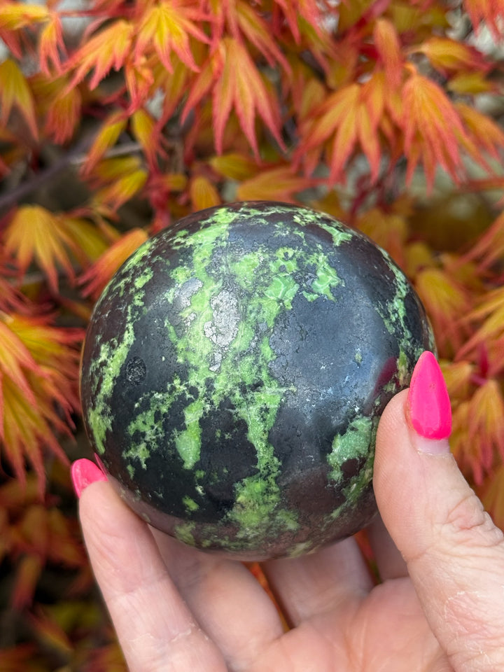 Green Opal Sphere 6.7cm Dia