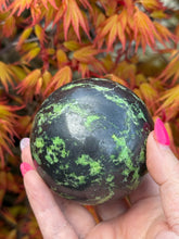 Load image into Gallery viewer, Green Opal Sphere 6.7cm Dia
