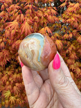 Load image into Gallery viewer, Polychrome Jasper Sphere 4.4cm Dia
