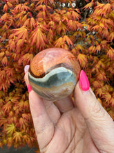 Load image into Gallery viewer, Polychrome Jasper Sphere 4.4cm Dia
