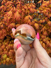 Load image into Gallery viewer, Polychrome Jasper Sphere 4.4cm Dia
