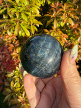 Load image into Gallery viewer, Blue Tigers Eye Sphere 5.1cm Dia
