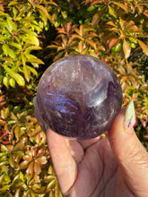 Load image into Gallery viewer, Amethyst Phantom Trapiche Sphere 5.4cm Dia
