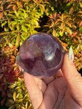 Load image into Gallery viewer, Amethyst Phantom Trapiche Sphere 5.4cm Dia
