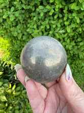 Load image into Gallery viewer, Chalcopyrite Sphere 5cm Dia
