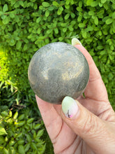 Load image into Gallery viewer, Chalcopyrite Sphere 5cm Dia
