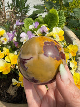 Load image into Gallery viewer, Mookaite Jasper Sphere 5.9cm Dia

