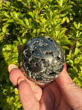 Load image into Gallery viewer, Pyrite Sphere 4.7cm Dia
