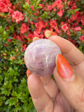 Load image into Gallery viewer, Uv Reactive Kunzite Sphere 3cm Dia
