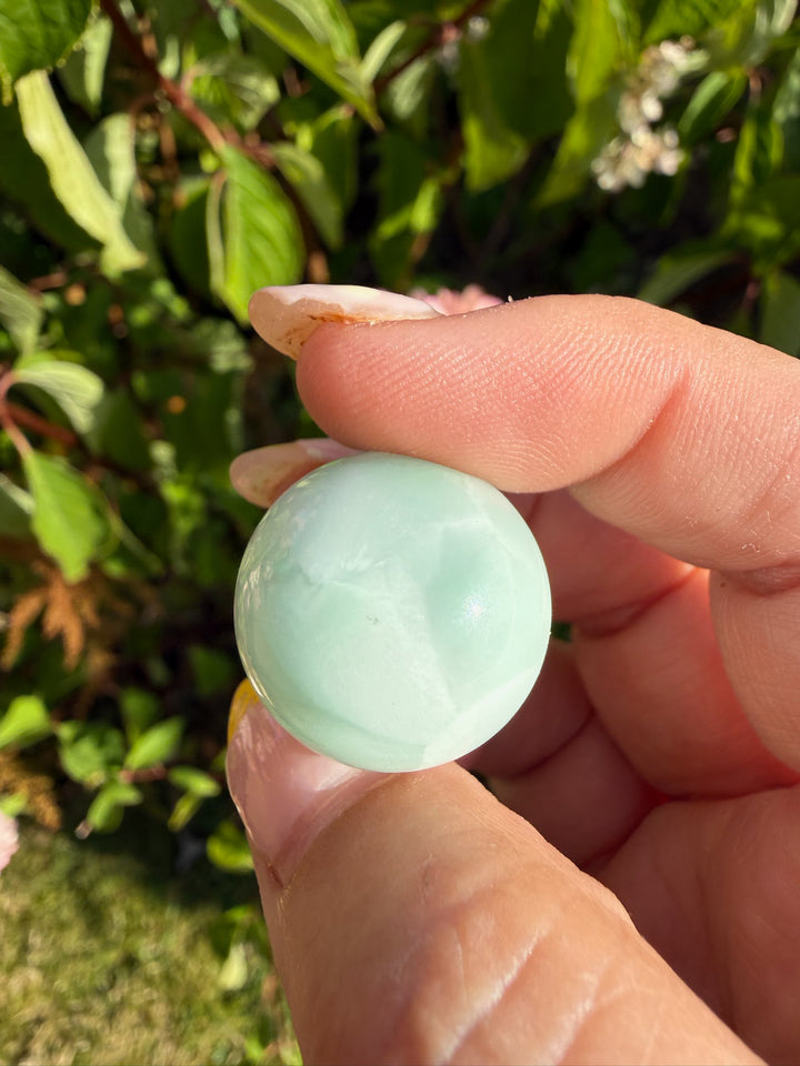 Hemimorphite Sphere 2.1cm Dia