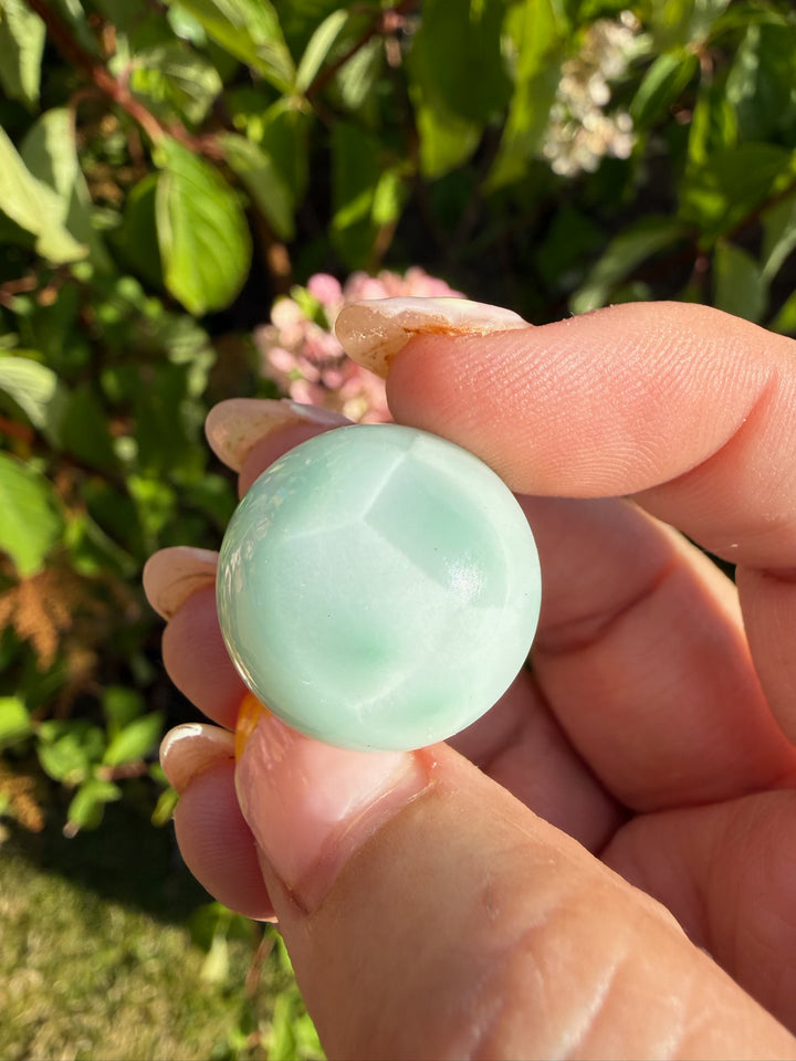Hemimorphite Sphere 2.1cm Dia