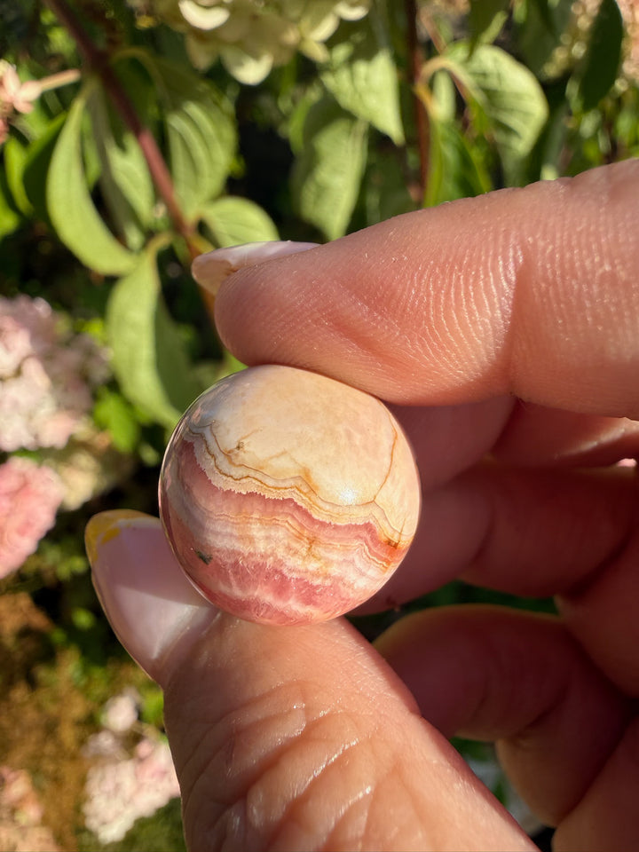 Rhodochrosite Sphere 1.8cm Dia