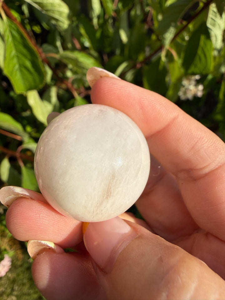 Morganite Sphere 3.3cm Dia