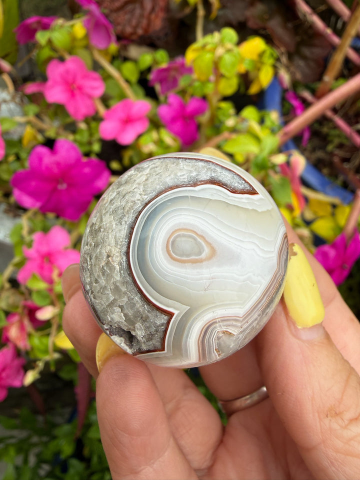 Crazy Lace Agate Sphere from Mexico 3.2cm Dia