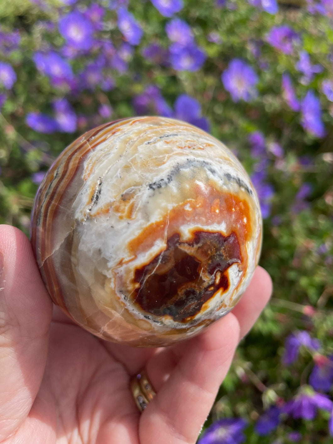 Aragonite Sphere