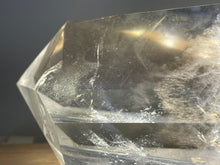 Load image into Gallery viewer, Large Special Blue Feather Quartz Tower with Stand
