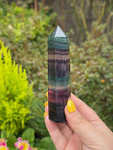 Load image into Gallery viewer, Rainbow Fluorite Tower
