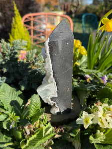 Natural Green Fluorite Tower