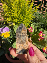 Load image into Gallery viewer, Black Moonstone and Sunstone Tower
