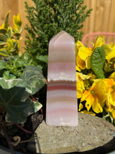Load image into Gallery viewer, Pink Banded Calcite Tower
