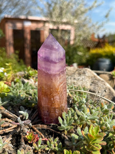 Incredible Jelly Fluorite Tower Point