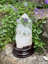 Load image into Gallery viewer, Clear Quartz Tower with Rainbows
