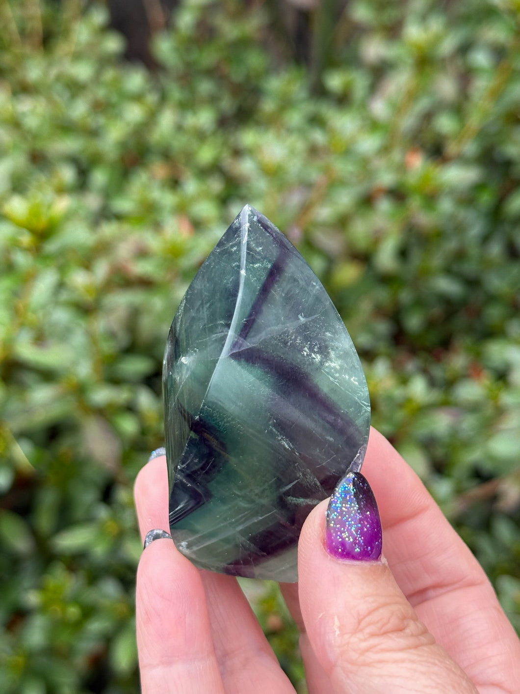 Fluorite Flame Carving