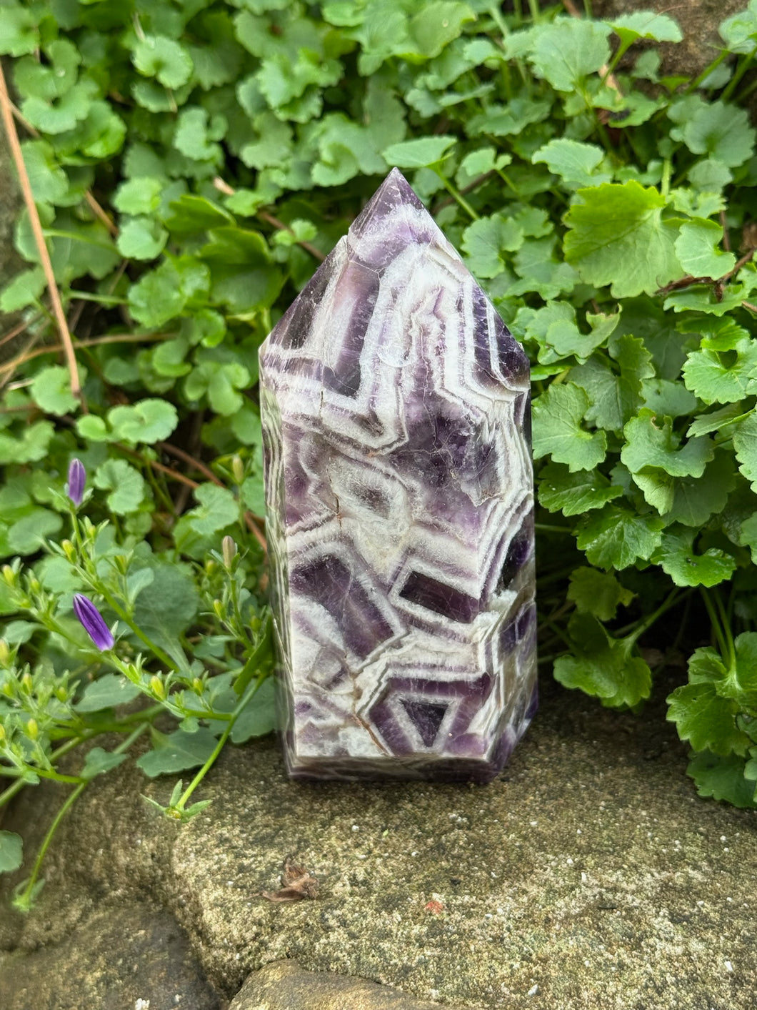 Dream Chevron Amethyst Tower