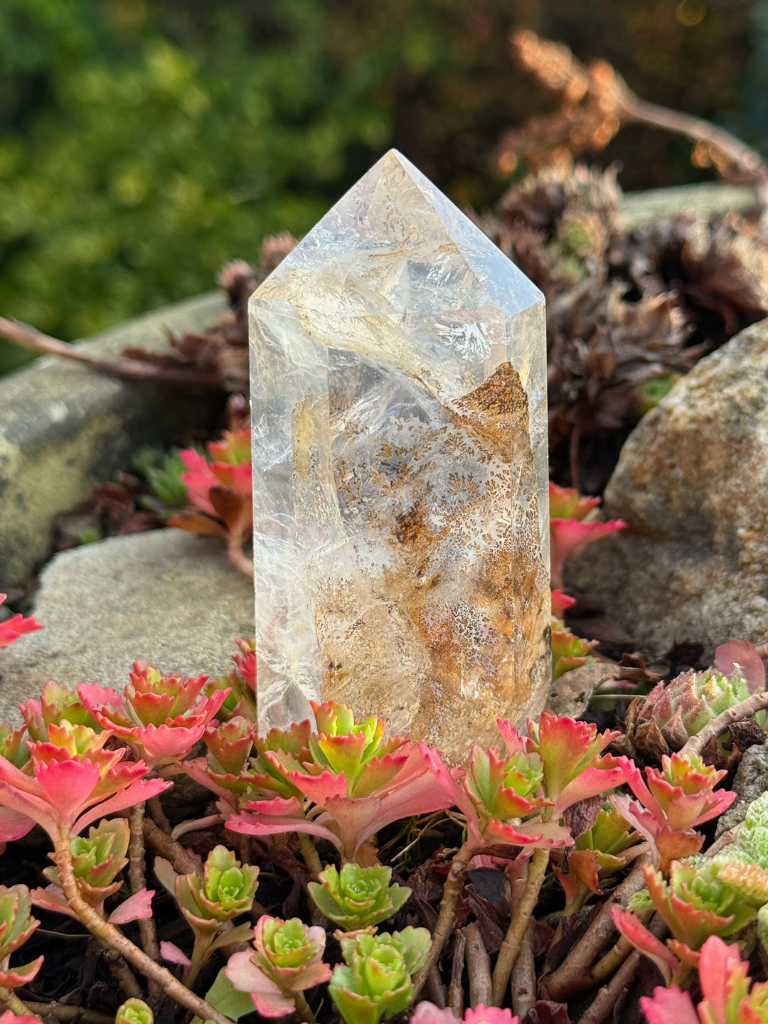 Dendritic Quartz Tower